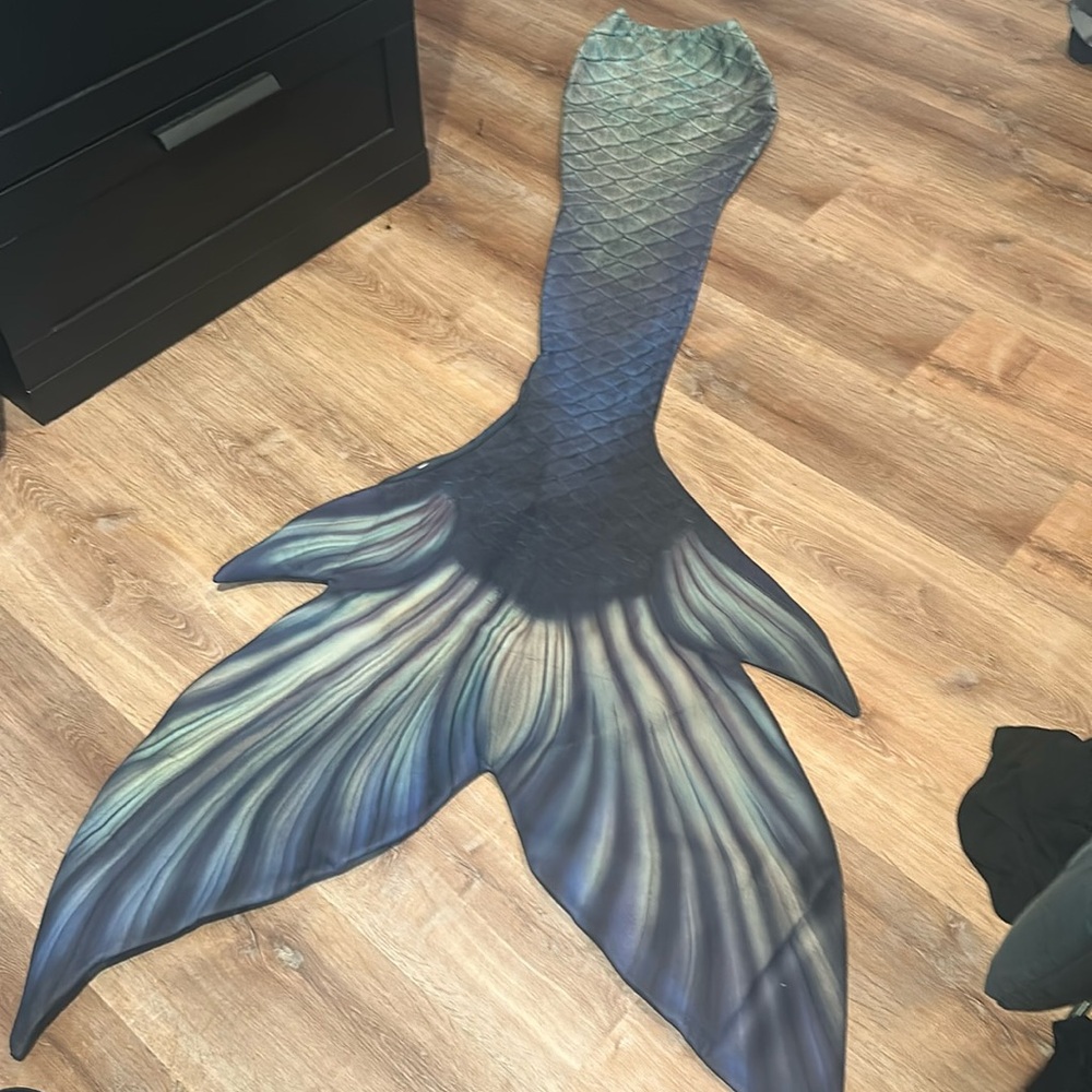 Fin Folk mermaid tail for swimming.